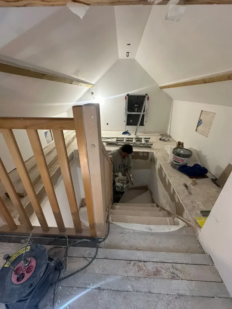 combles chantier